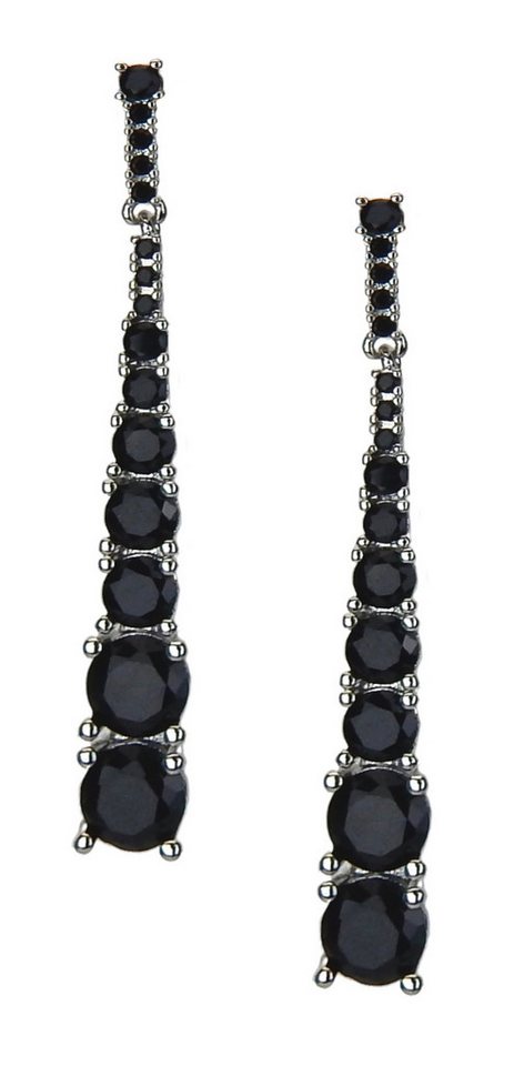 Ella Jonte Paar Ohrstecker, mit funkelnden Strasssteinen, perfekt für Party & festliche Anlässe. von Ella Jonte