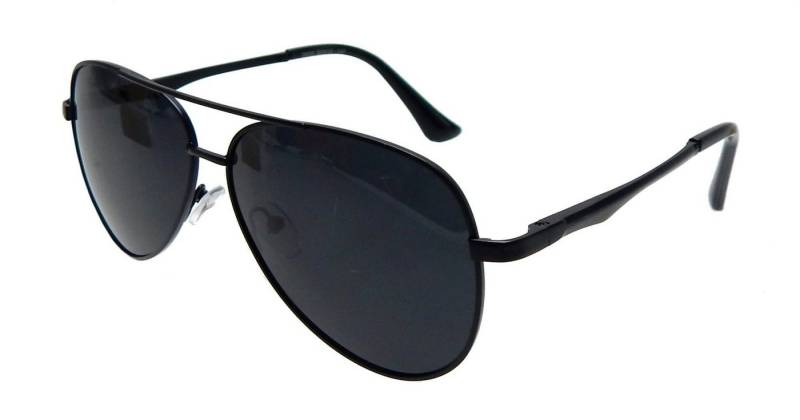 Ella Jonte Pilotenbrille schwarze Sonnenbrille Gläser grün oder grau UV 400 polarisierend von Ella Jonte