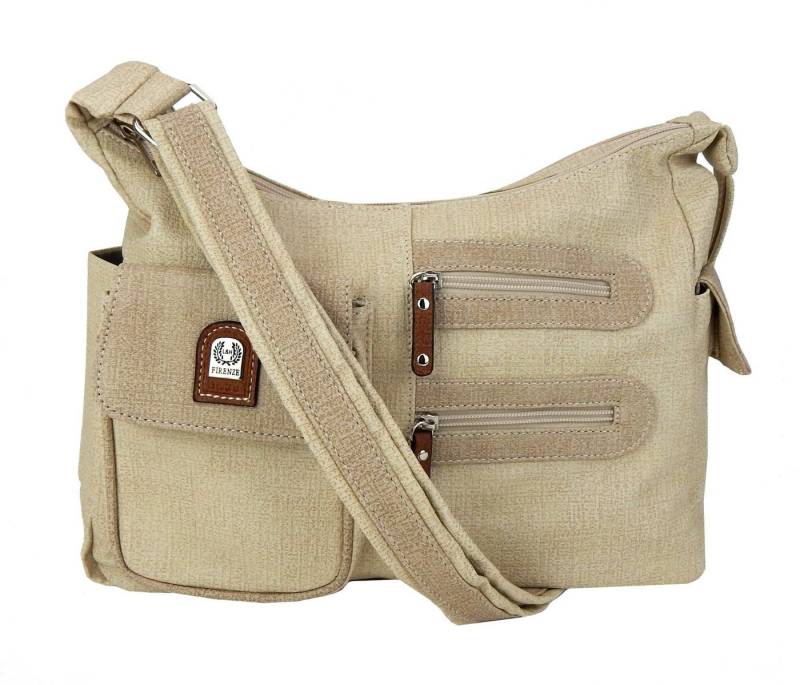 Ella Jonte Schultertasche, aus Kunstleder mit verschließbaren Fächern von Ella Jonte