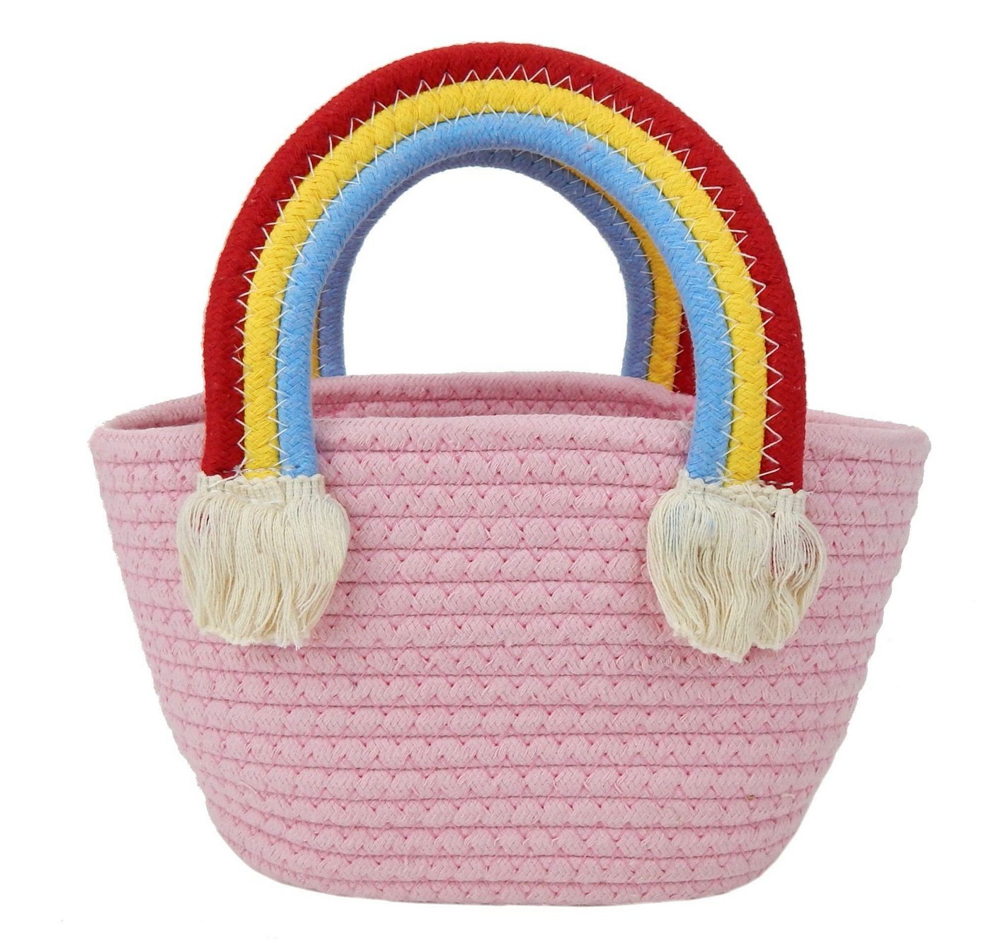 Ella Jonte Strandtasche, Kindertasche Mädchen rosa Regenbogen Tasche von Ella Jonte