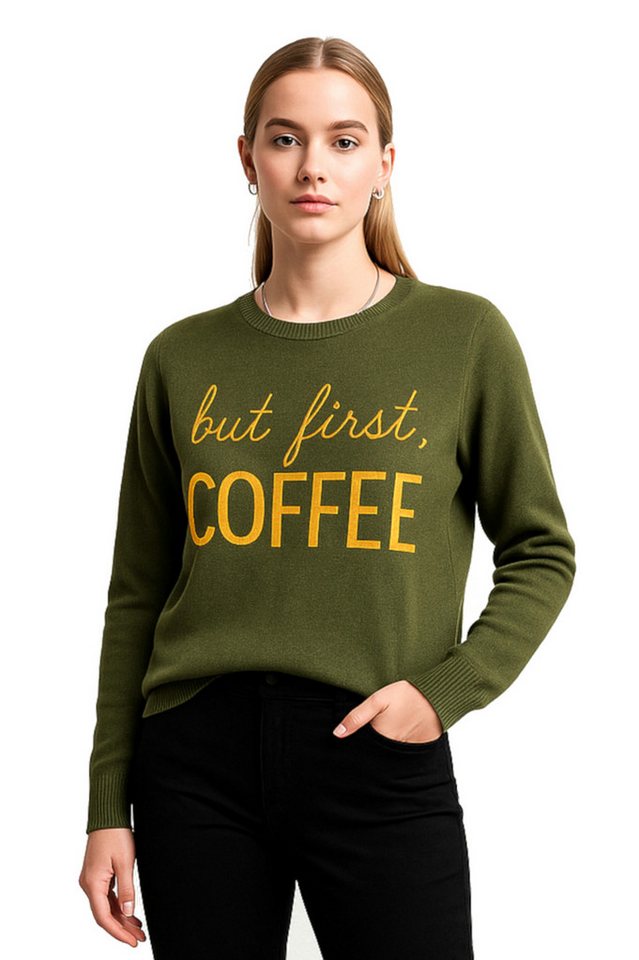 Ella Jonte Strickpullover Rundhals, entspannte Passform & feine Strickart – Made in Italy von Ella Jonte