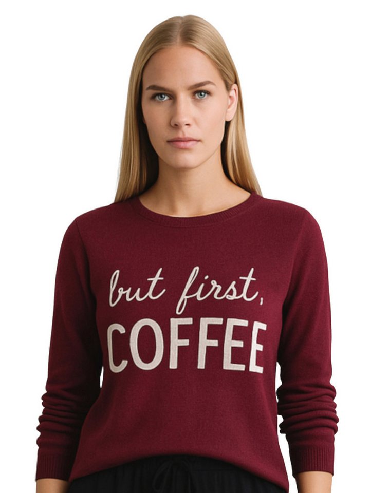 Ella Jonte Strickpullover Rundhals, entspannte Passform & feine Strickart – Made in Italy von Ella Jonte