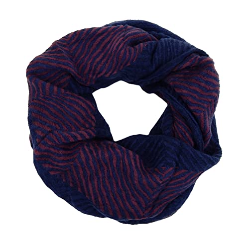 Ella Jonte kuschelweicher Loop Blau Violett Herbst Winterschal Loopschal Damen von Ella Jonte