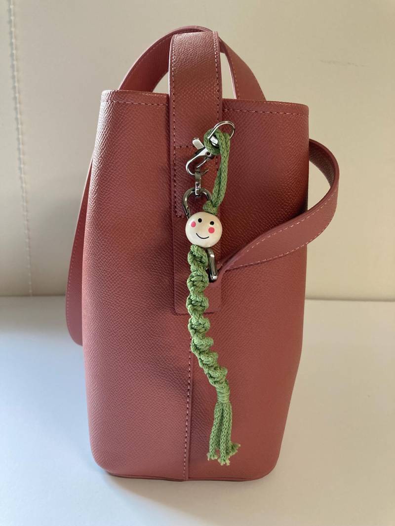 Glückswürmchen/Set Mit 3 Stück Kleines Geschenk Für Gross Und Klein Makramee Weihnachten & Neujahr Unterschiedliche Farben von EllaMabou