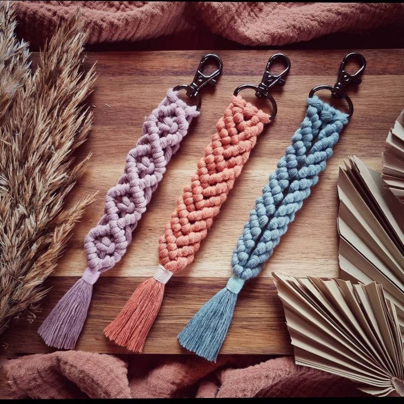 Schlüsselanhänger | Makramee Boho Style Handmade Design Schlüsselanhänger | Makramee Boho Style Handmade Design von EllaMacrame