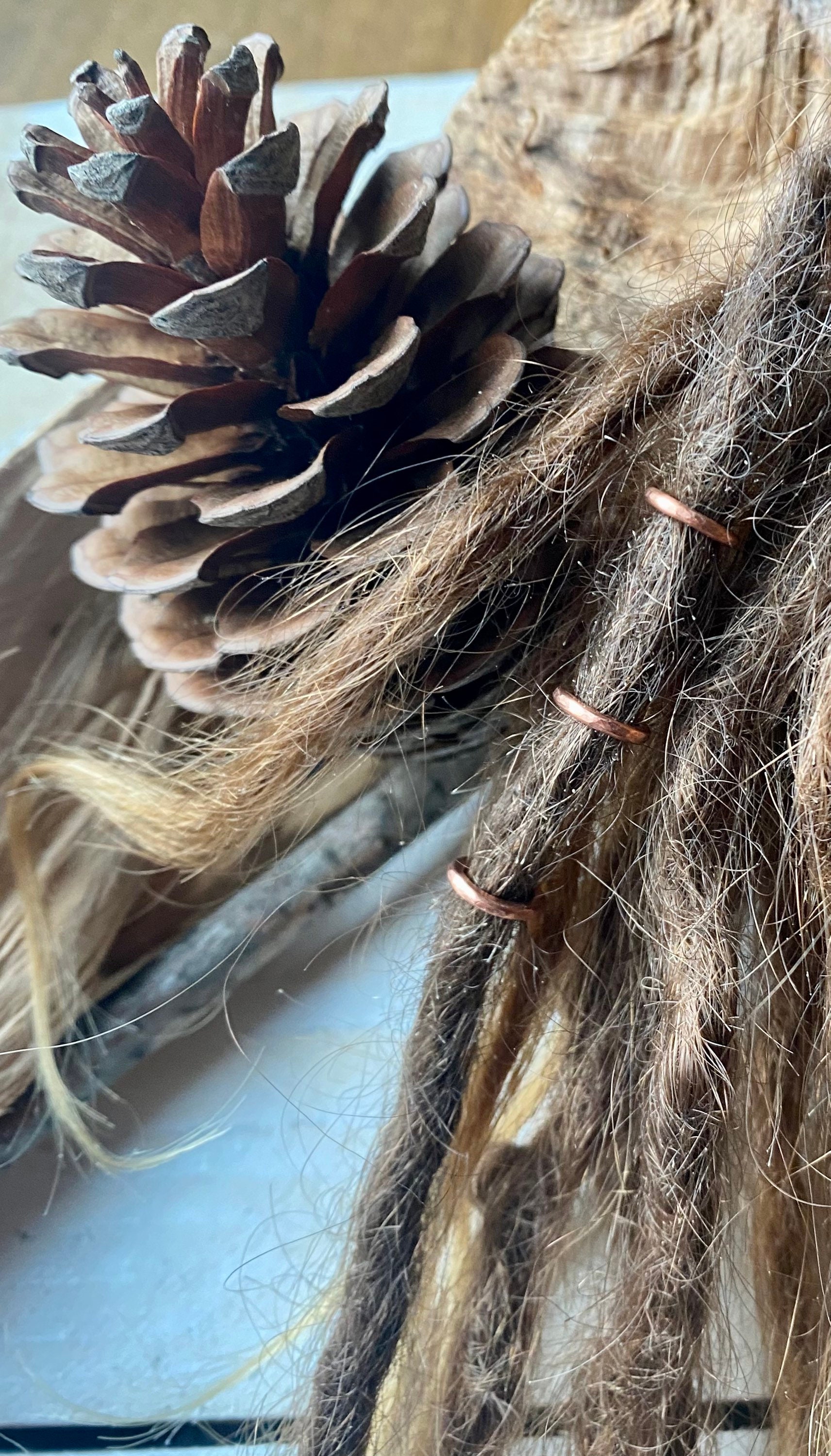 Dreadschmuck Kupfer Ring von EllaMinella