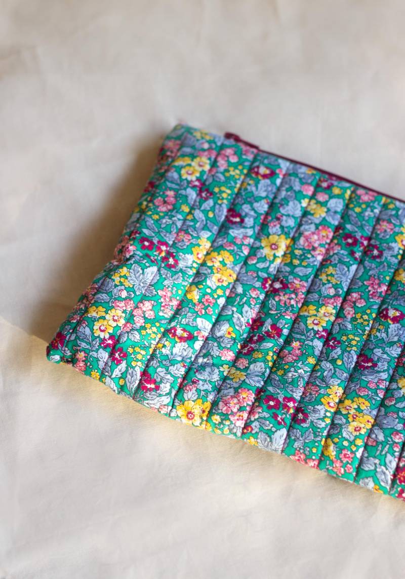 Kosmetiktasche | Blumen Flach Kosmetiktasche | Blumen Flach von EllasArchiv