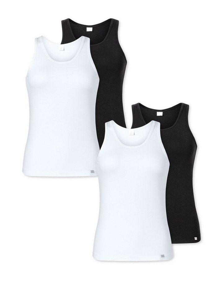 Elle Tanktop ELLE SUPER SOFT (4-tlg) Tank-top unterhemd unterzieh-shirt von Elle
