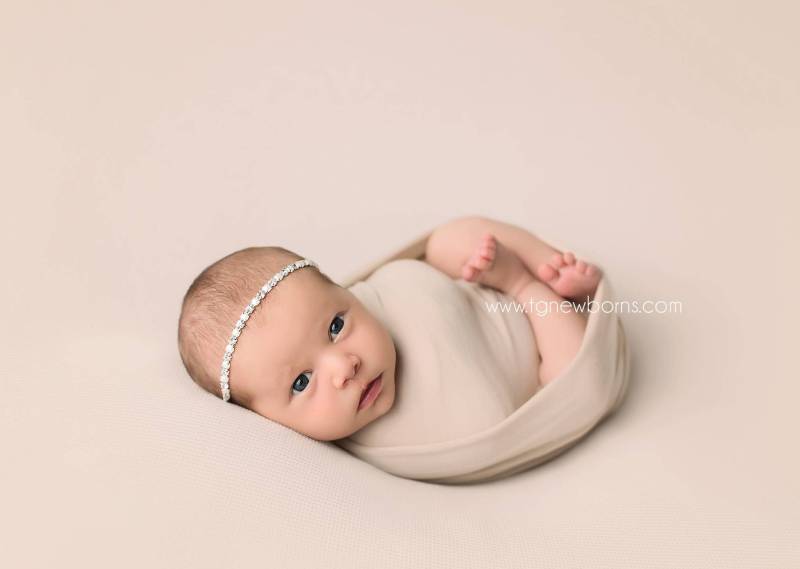 Taufe Stirnband, Baby Strass Perlen Neugeborenen Foto Requisite Taufe Stirnband, Baby Strass Perlen Neugeborenen Foto Requisite von ElleBeeAcc