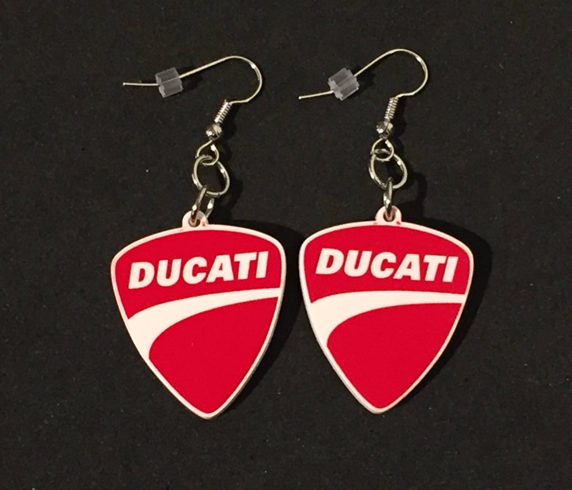 Ducati Ohrringe Handgefertigte Reproduktion von ElleBiLaser