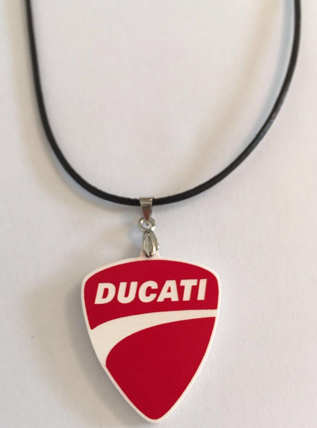 Halskette Unisex Ducati Handgefertigte Reproduktion von ElleBiLaser