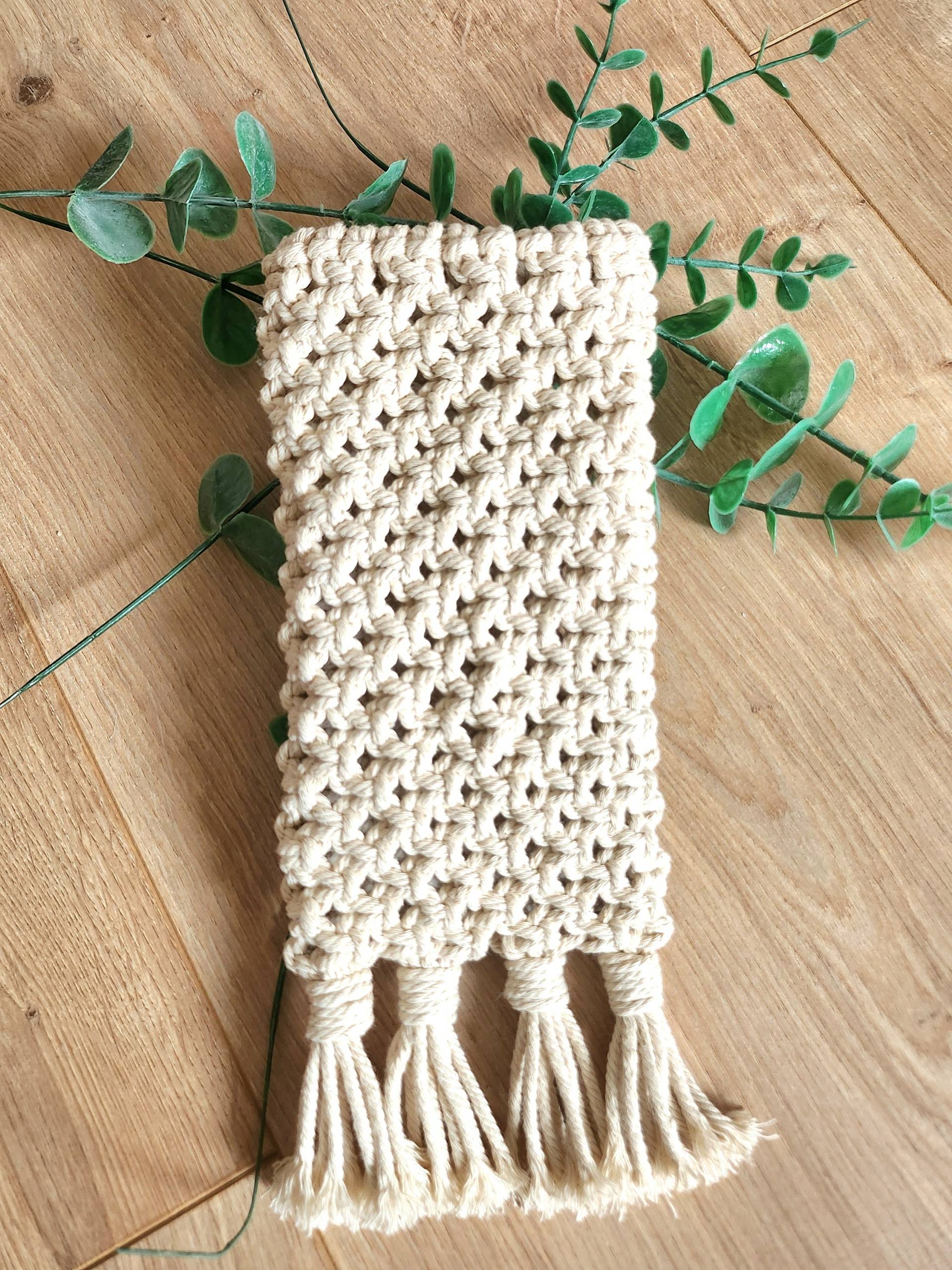 Handytasche Makramee Boho Festival Handytasche Makramee Boho Festival von ElleaDesignShop