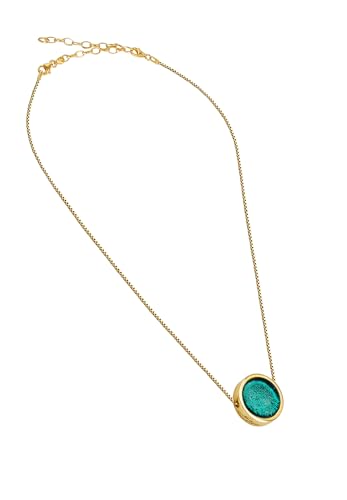 Ellen Kvam Arctic Circle Necklace - Petrol Ellen Kvam Arctic Circle Necklace - Petrol von Ellen Kvam Jewelry