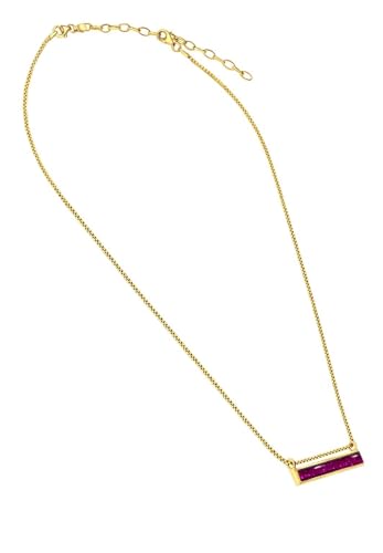 Ellen Kvam Bar-box necklace Pink von Ellen Kvam Jewelry