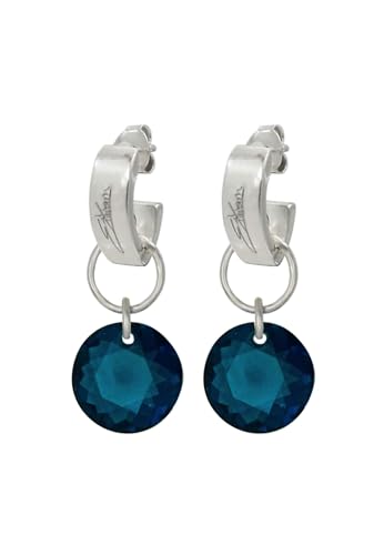Ellen Kvam Classic Cut earrings - Blue von Ellen Kvam Jewelry