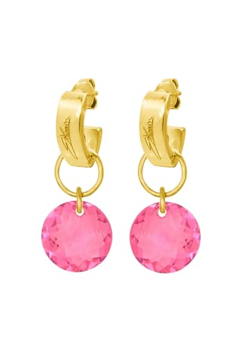 Ellen Kvam Classic Cut earrings - Light Pink von Ellen Kvam Jewelry