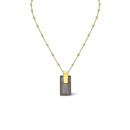 Ellen Kvam Oslo night necklace, Grey von Ellen Kvam Jewelry