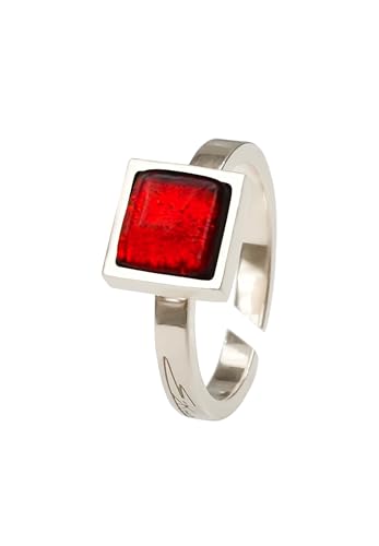 Ellen Kvam Red Box Ring, Silber, Kein Edelstein von Ellen Kvam Jewelry