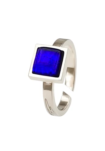 Ellen Kvam Royal Blue Box Ring, Silber, Kein Edelstein von Ellen Kvam Jewelry