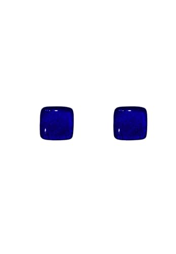 Stud earrings Sterling Silver Royal Blue von Ellen Kvam Jewelry