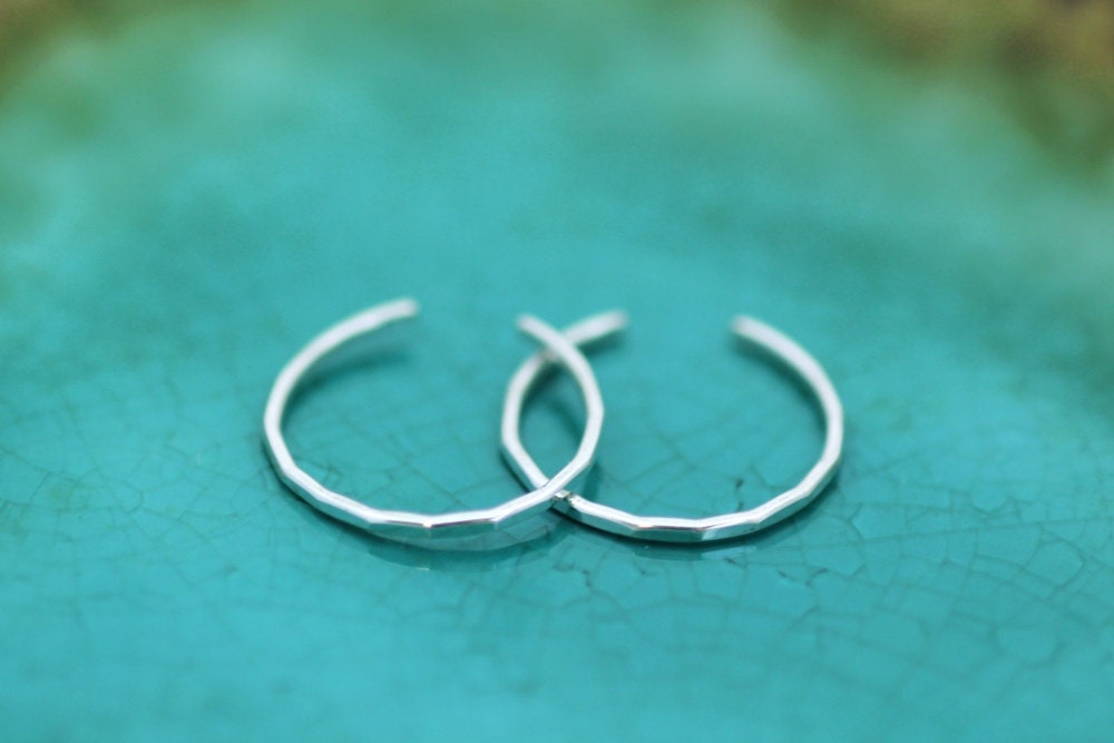 Dünne Zehen Ringe - 2Er-Set Sterling Silber von EllenBuchanan