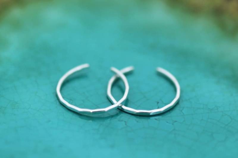 Dünne Zehen Ringe - 2Er-Set Sterling Silber von EllenBuchanan