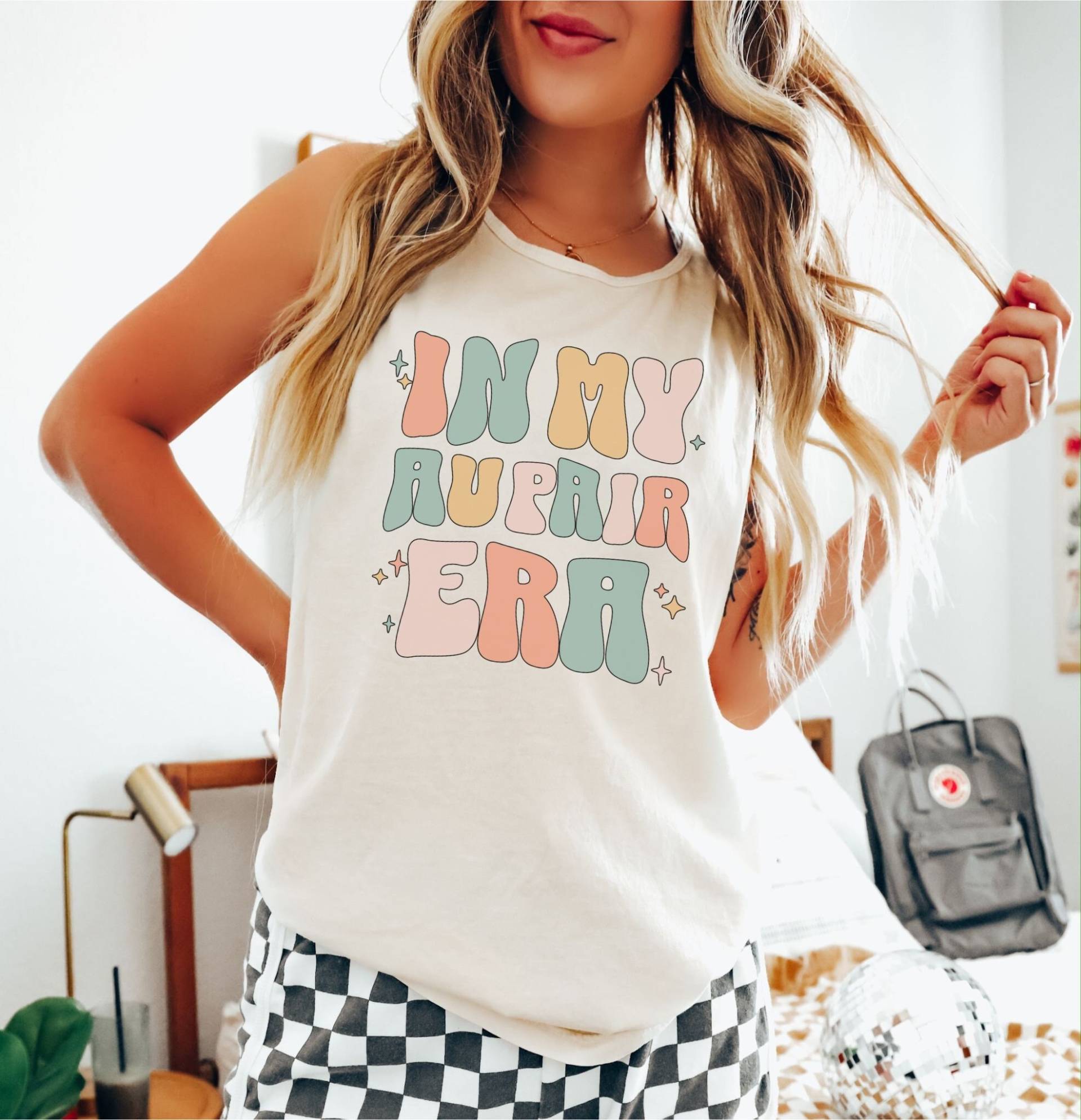 Au Pair Gift, Shirt, in My Aupair Era Tank, Farewell Gift For von EllenPlnts