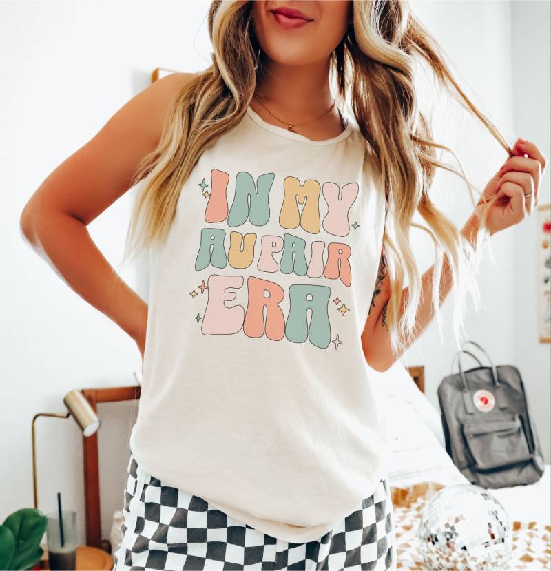 Au Pair Gift, Shirt, in My Aupair Era Tank, Farewell Gift For von EllenPlnts