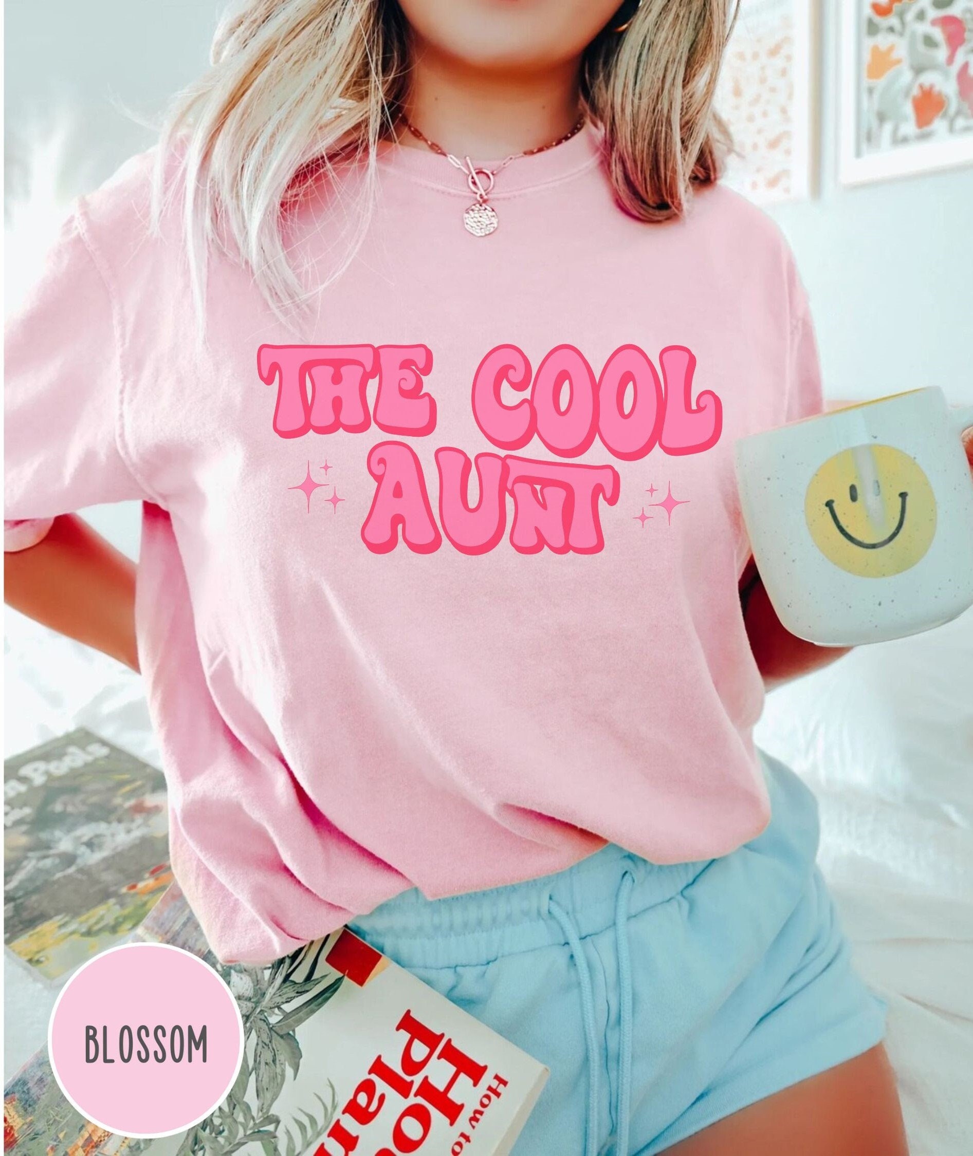 Cool Aunt Club Comfort Color Shirt, Auntie Birthday Gift, Sister Gifts, The von EllenPlnts