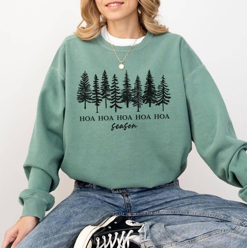Hoa Season Sweatshirt, Nature Crewneck, Hoa Crewneck, Comfort Color Sweatshirt von EllenPlnts