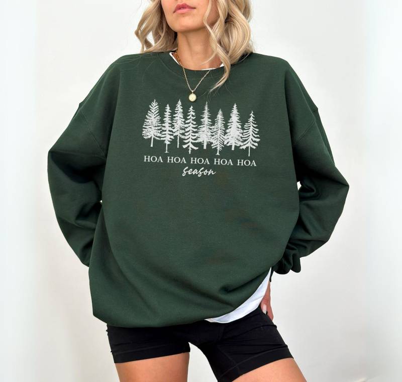 Hoa Season Sweatshirt, Nature Crewneck, Hoa Crewneck von EllenPlnts