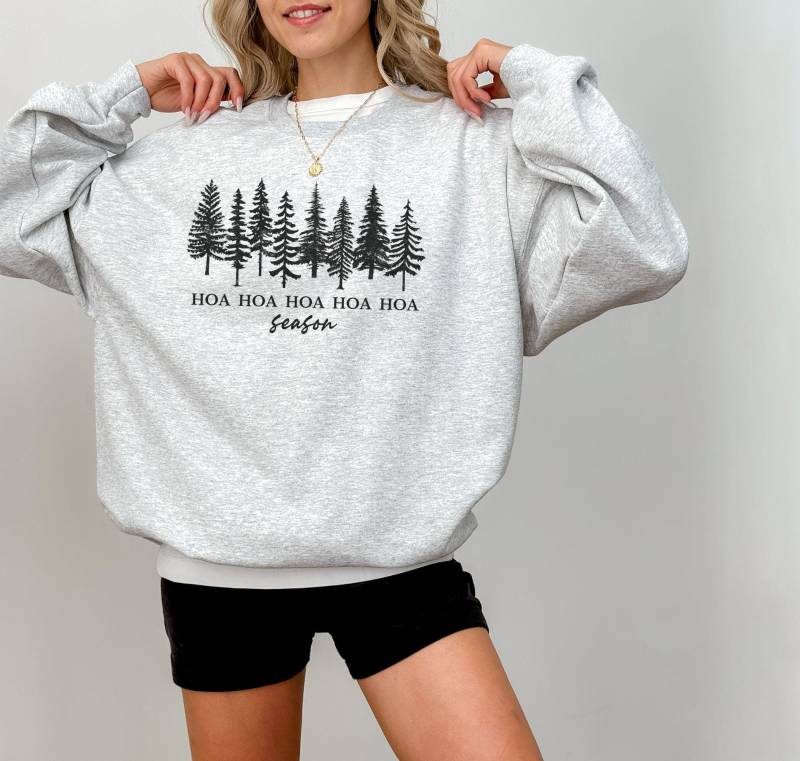 Hoa Season Sweatshirt, Nature Crewneck, Hoa Crewneck von EllenPlnts