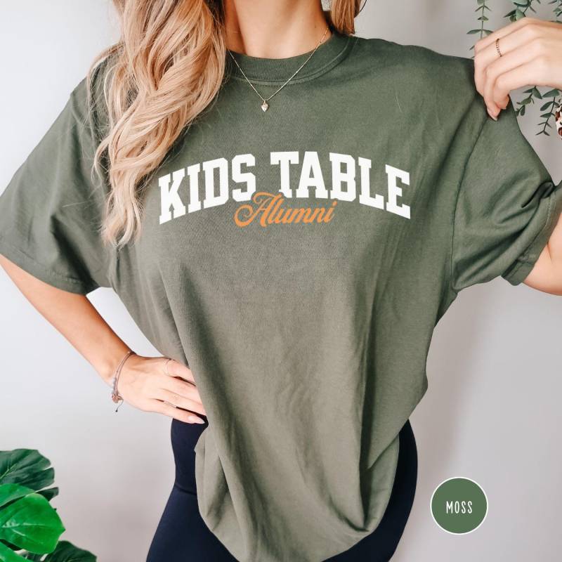 Kids Table Alumni Shirt, Matching Thanksgiving Tshirt, Thanksgiving Group, Friendsgiving Shirt von EllenPlnts