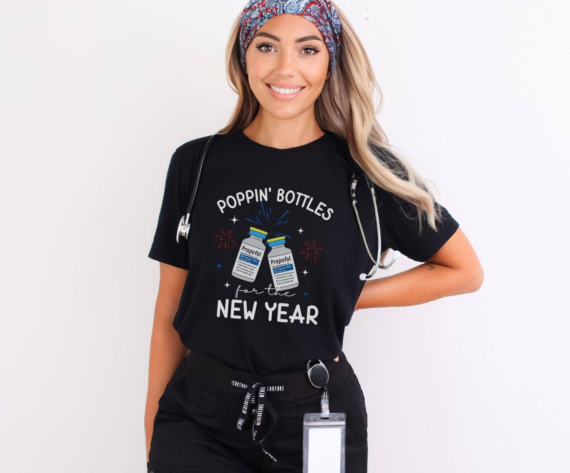 New Years Eve Nurse Shirt, 2025 Nye Tshirt, Icu Tshirt, New Squad T-Shirt, Crna Holiday Shirt von EllenPlnts