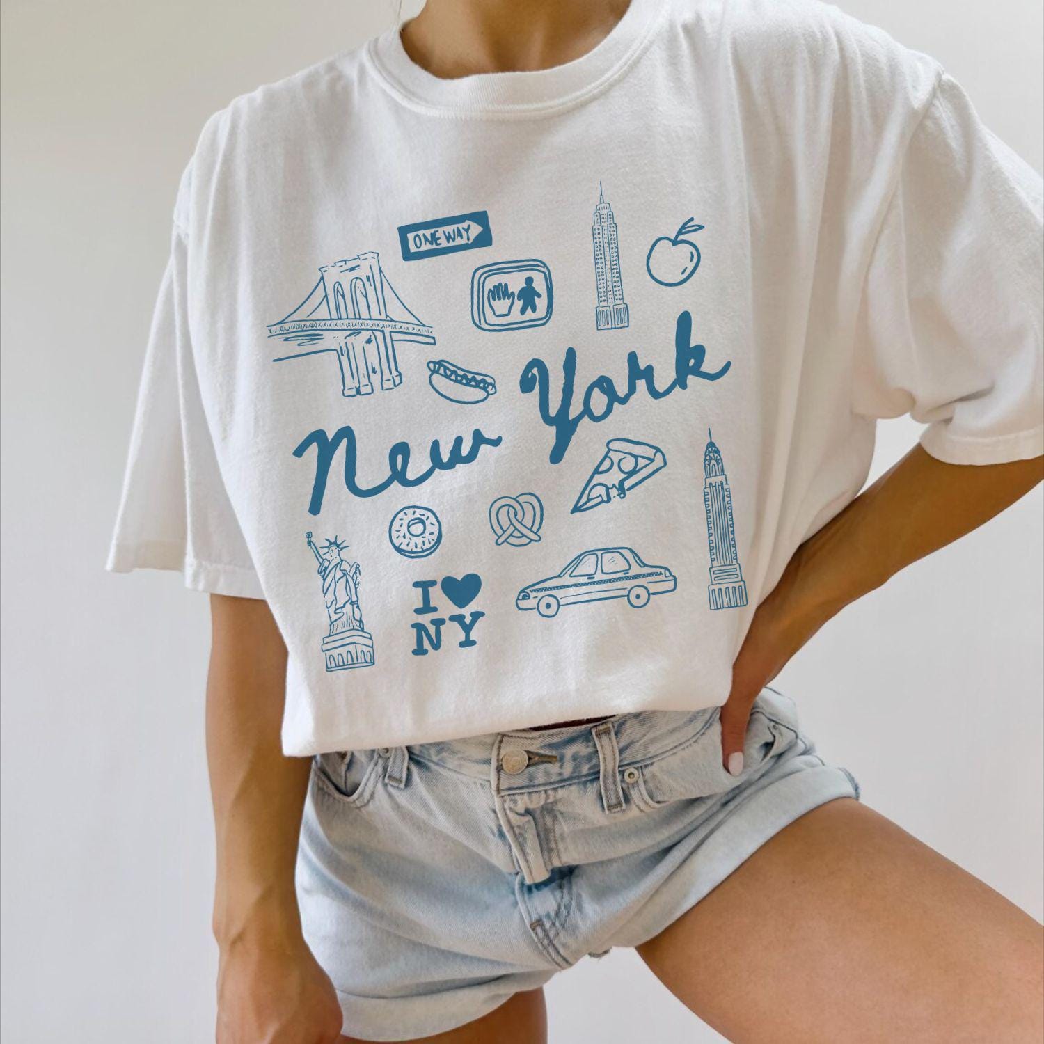 New York City Shirt, Nyc Shirt, Girls Trip, Nyc Bach Tshirts, Vacation Shirt von EllenPlnts