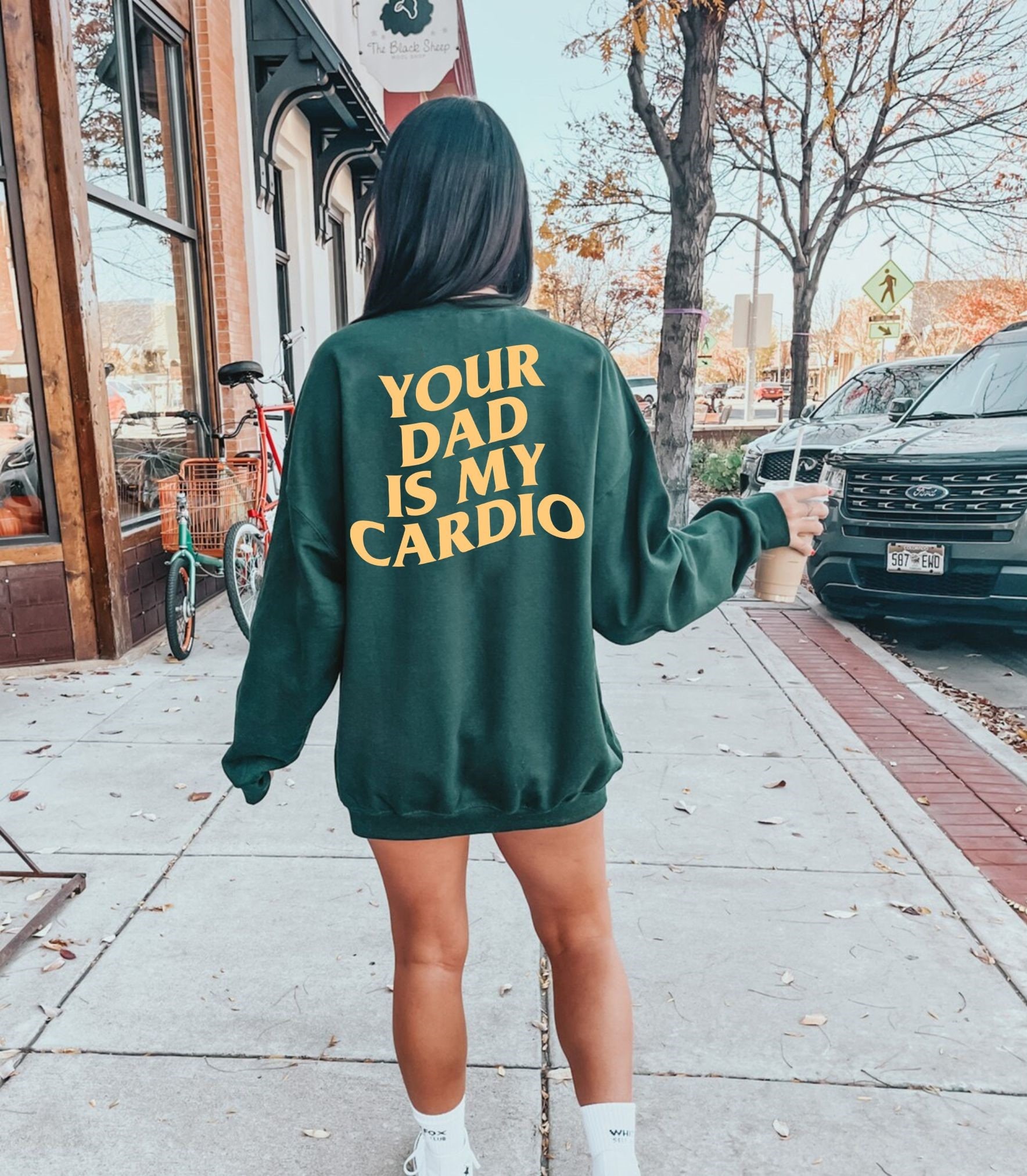 Your Dad Is My Cardio Sweatshirt, Pump Cover, Workout Clothes, Gym Rat Gift, Crewneck, Lifting Shirt Your Dad Is My Cardio Sweatshirt, Pump Cover, Workout Clothes, Gym Rat Gift, Crewneck, Lifting Shirt von EllenPlnts