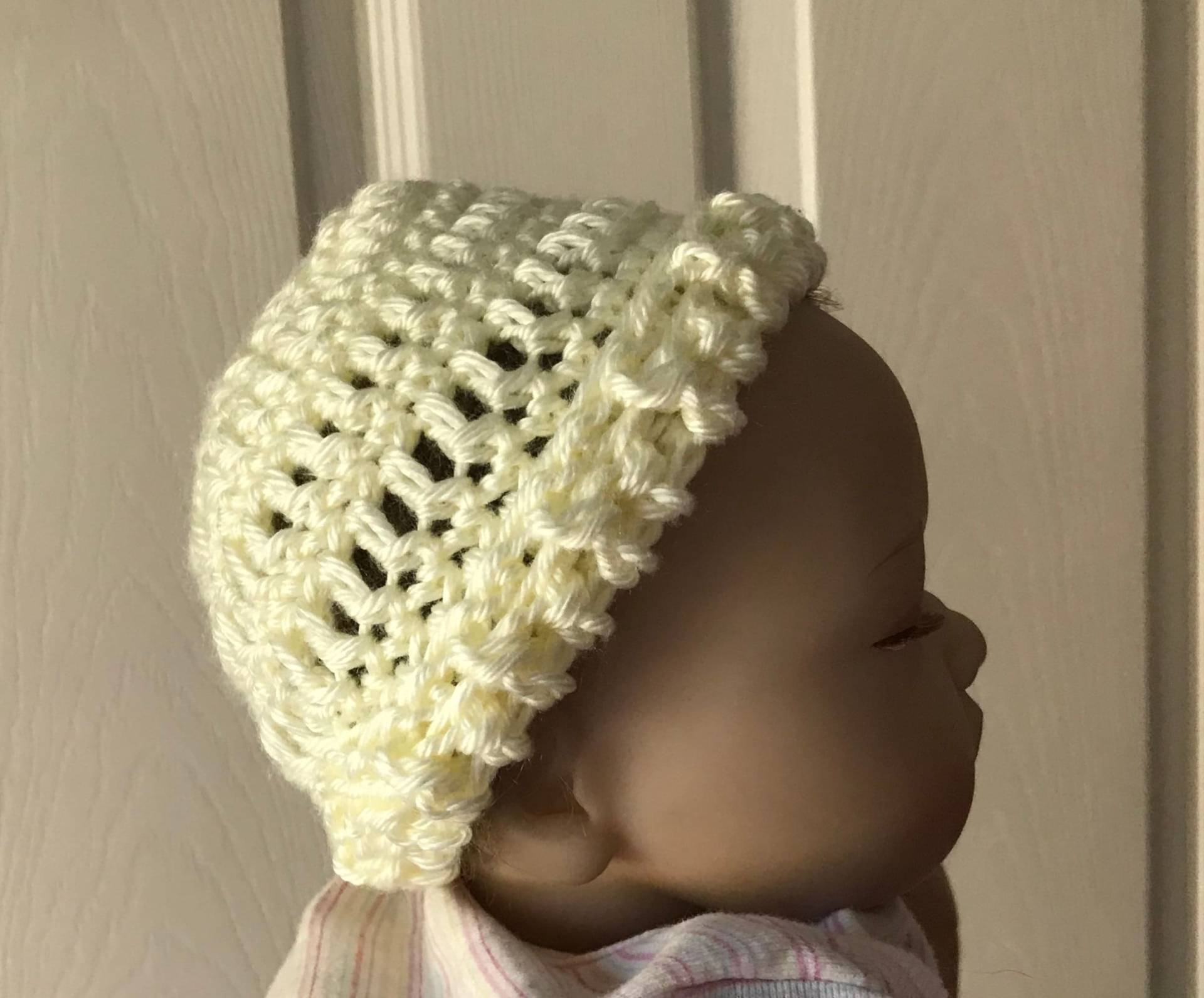 Häkeln Baby Hut, Säugling Neugeborenen Hut von Ellenscrochetcraft