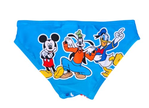 Ellepi Kinder-Slip mit Disney Mickey Mouse | Meer und Pool | 12-18-24 Monate | Komfort und perfekte Passform | maschinenwaschbar, Micky Maus Blau, 18 Monate von Ellepi