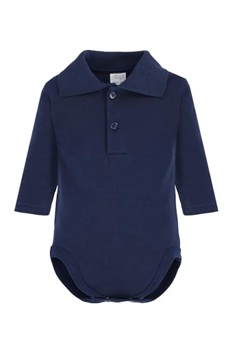 Ellepi Body mit Polokragen mit langen Ärmeln, warm, Baumwolle, Hoher Kragen, Jungen, Monate, Weiß, cremefarben, Rot, Blau, Hellblau, blau, 62 Ellepi Body mit Polokragen mit langen Ärmeln, warm, Baumwolle, Hoher Kragen, Jungen, Monate, Weiß, cremefarben, Rot, Blau, Hellblau, blau, 62 von Ellepi
