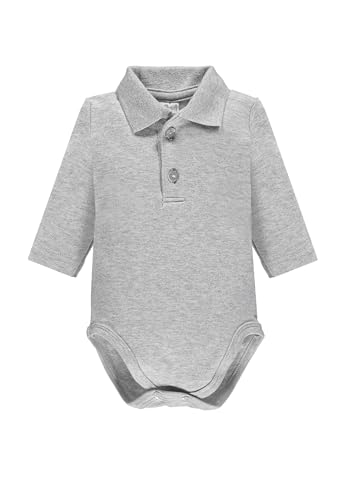 Ellepi Body mit Polokragen mit langen Ärmeln, warm, Baumwolle, Hoher Kragen, Jungen, Monate, Weiß, cremefarben, Rot, Blau, Hellblau, grau, 92 Ellepi Body mit Polokragen mit langen Ärmeln, warm, Baumwolle, Hoher Kragen, Jungen, Monate, Weiß, cremefarben, Rot, Blau, Hellblau, grau, 92 von Ellepi