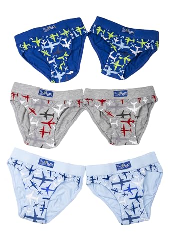 Ellepi Jungen Unterhosen Kinder Slip Unterhose Junge Jungs Unterwaesche Slips unterwäsche Underwear Boys Baumwolle Set Jahre Kleidung (DE/NL/SE/PL, Alter, 13 Jahre, 14 Jahre, Regular, Gemischt) von Ellepi