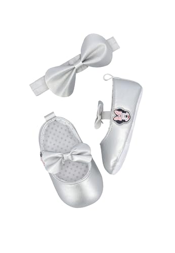 Ellepi Satz erste Schritte Schuhe Disney Minnie Ballerina dressy neugeborenes Baby Mädchen (WX6124, 0-6 Monate) von Ellepi