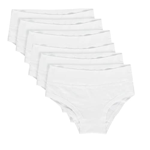 Ellepi Slip Maedchen mädchen Unterhosen Kinder Unterwaesche Jahre Unterhose Teenager Slip Slips Geschenke Jungen unterwäsche schluepfer (DE/NL/SE/PL, Alter, 7 Jahre, 8 Jahre, Regular, Weiß) von Ellepi