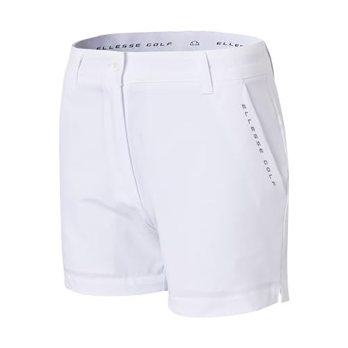 ellesse Damen Fayia Short Golfshorts, weiß, 38 von Ellesse