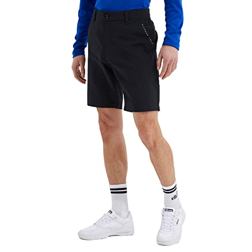 ELLESSE Herren VELETO Short Golfshorts, Schwarz, 30 cm von Ellesse