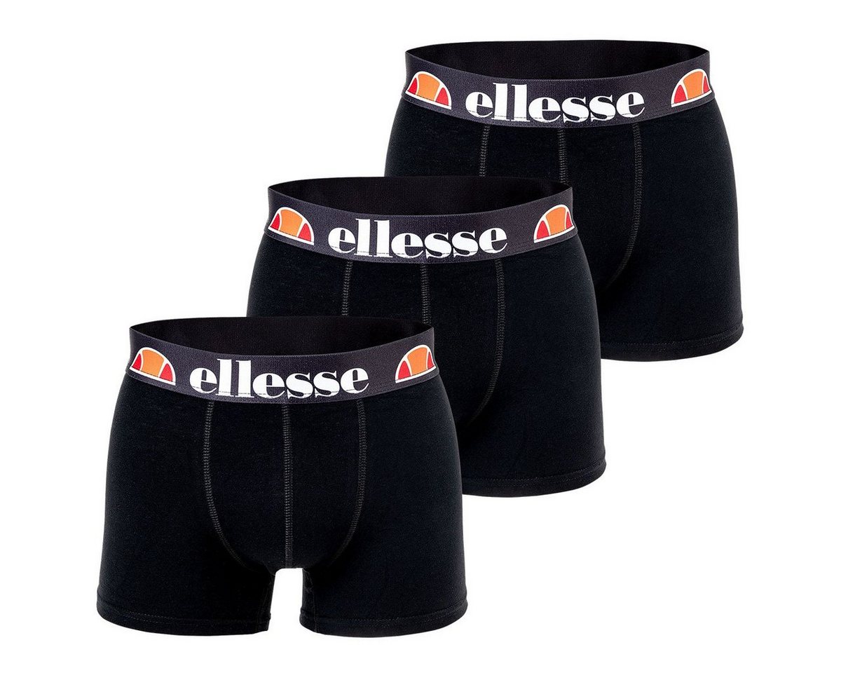 Ellesse Boxer Herren Boxer Shorts GRILLO, 3er Pack - Fashion von Ellesse