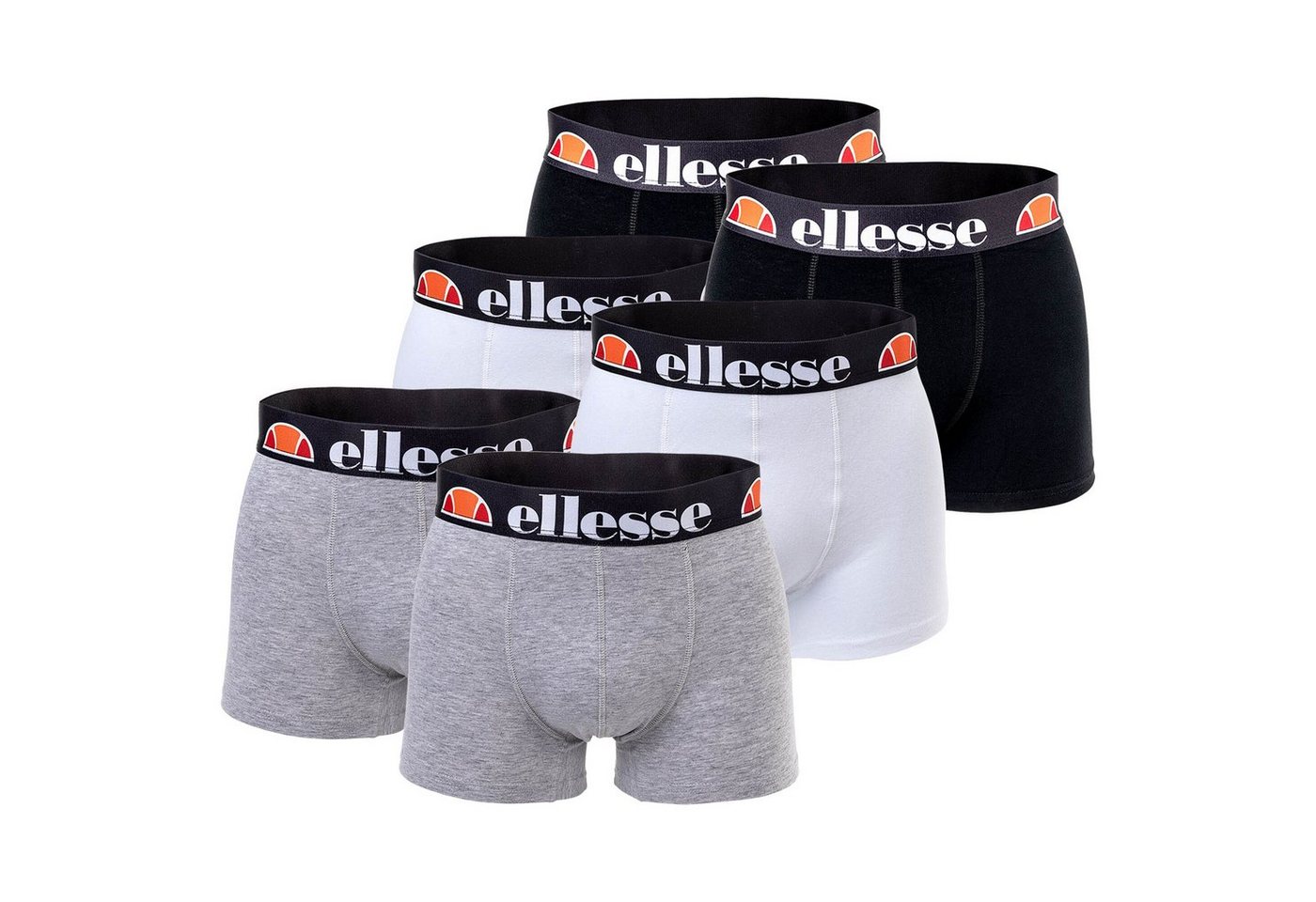 Ellesse Boxer Herren Boxer Shorts HALI, 6er Pack - Fashion von Ellesse