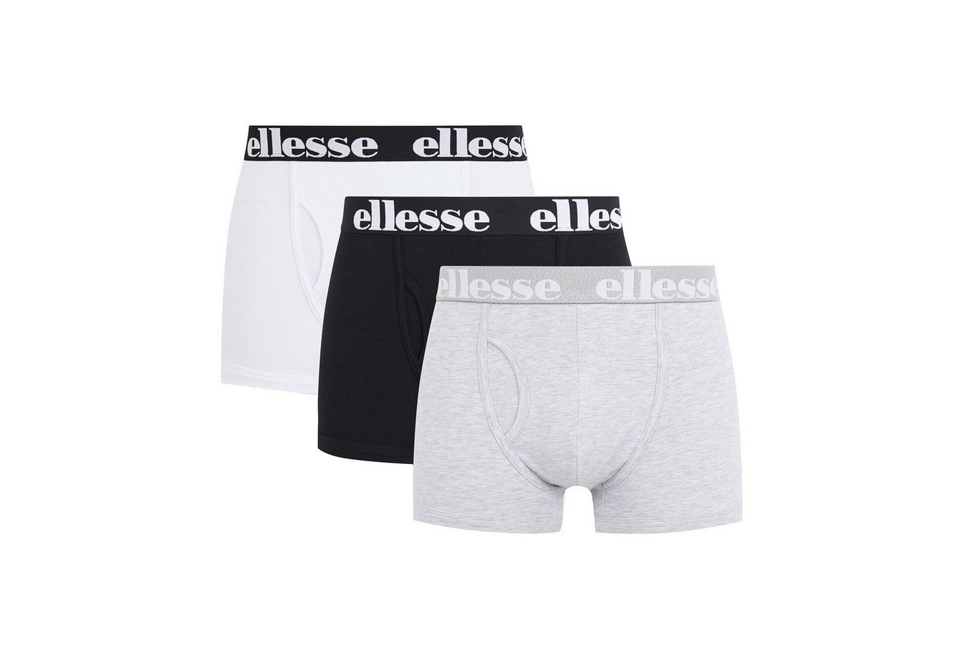 Ellesse Boxer Herren Boxer Shorts HALI, 3er Pack - Fashion von Ellesse