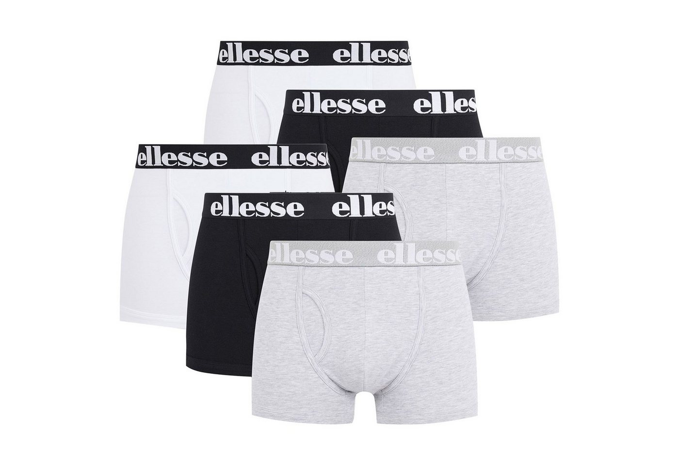 Ellesse Boxer Herren Boxer Shorts HALI, 6er Pack - Fashion von Ellesse