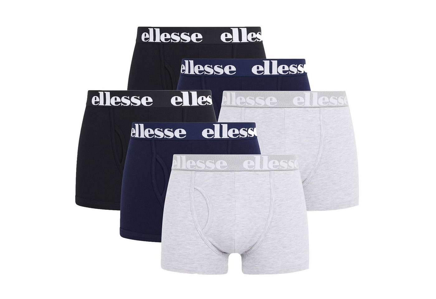 Ellesse Boxer Herren Boxer Shorts HALI, 6er Pack - Fashion von Ellesse